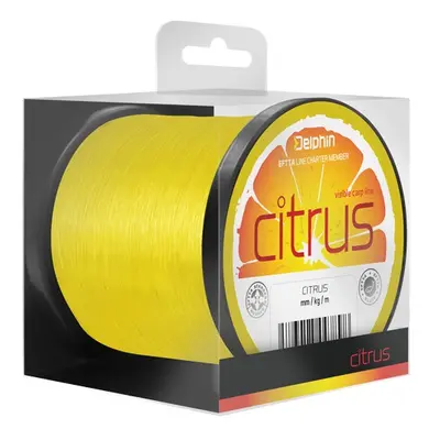 Delphin vlasec citrus žlutý - průměr 0,28 mm / nosnost 5,9 kg / návin 600 m