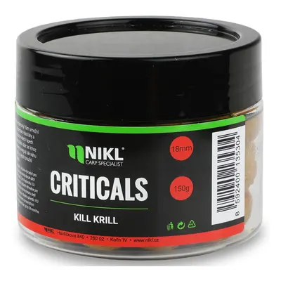 Nikl boilie criticals kill krill 150 g - 24 mm