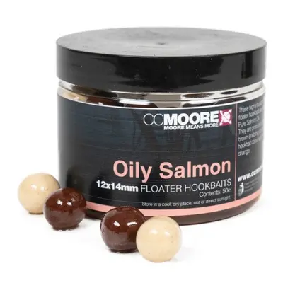 Cc moore pop up pelety v dipu oily salmon floater hookbaits 12x14 mm 50 ks