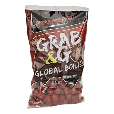 Starbaits boilies g&g global strawberry jam - 1 kg 24 mm