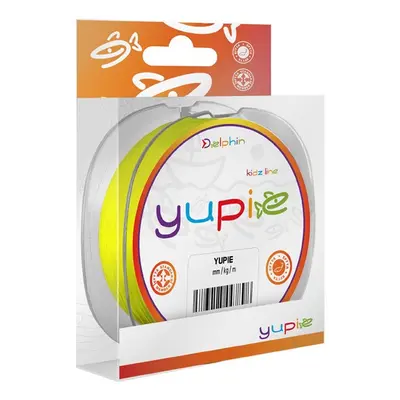 Delphin vlasec yupie fluo žlutý 300 m - 0,25 mm 5,5 kg