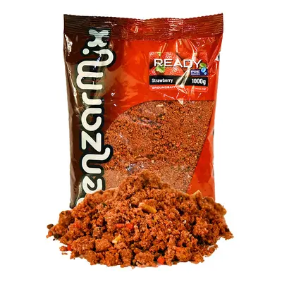 Benzár mix krmítková směs předmíchaná ready carp groundbait 1 kg - jahoda