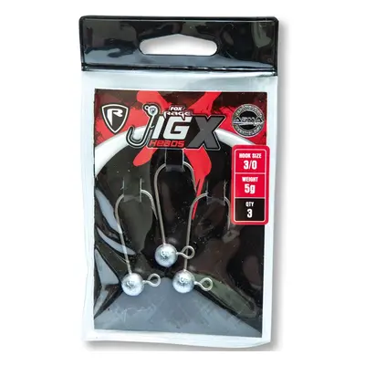 Fox rage jigová hlavička jig x jig heads háček 5/0 3 ks-20 g