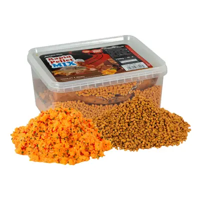 Benzar mix pelety rapid mix 1200 g - čokoláda pomeranč (oranžová)