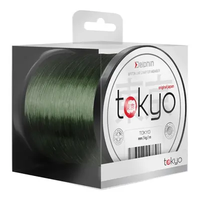 Delphin vlasec tokyo zelená-průměr 0,33 mm / nosnost 18 lb / návin 600 m