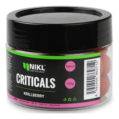 Nikl boilie criticals krillberry 150 g - 20 mm