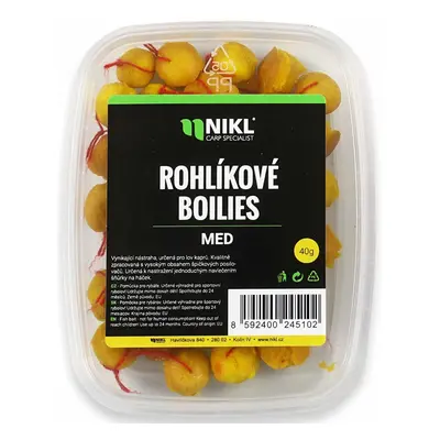 Nikl rohlíkové boilies 40 g-med