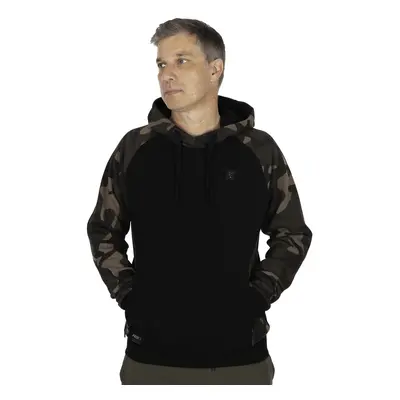 Fox mikina black/camo pullover premium hoodie - xxxl