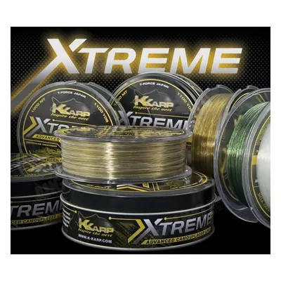 K-karp flourocarbonový vlasec xtreme camo brown 1000 m-průměr 0,286 mm / nosnost 9,8 kg