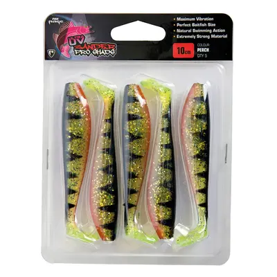 Fox rage gumová nástraha zander pro ultra uv perch-7,5 cm 5 kusu