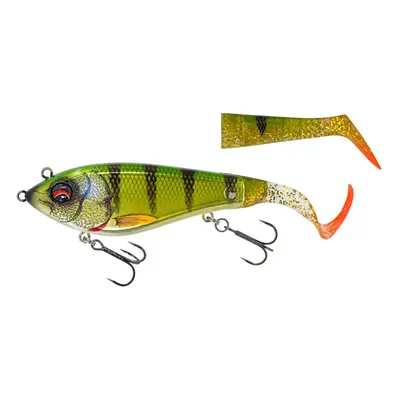 Savage gear wobler deviator tail ss chrome perch - 16,5 cm 48 g