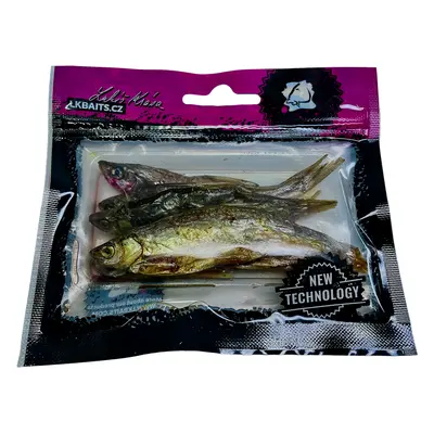 Lk baits dipovaná rybička predátor xl 5 ks 6-10 cm