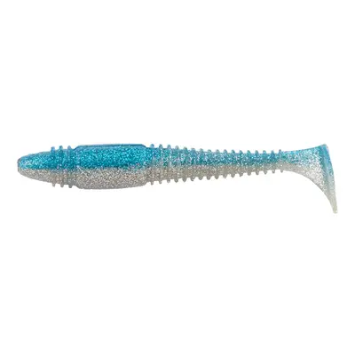 Lucky john gumová nástraha pro tioga fat chrystal blue-9,9 cm 5 ks