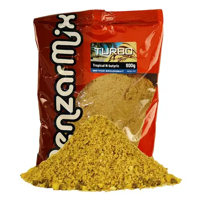 Benzar mix krmítková směs turbo method 800 g - tropic kyseliná máslová