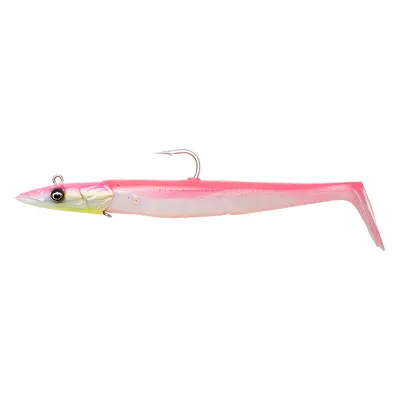 Savage gear gumová nástraha sandeel v2 pink pearl silver 2+1 - 23,5 cm 175 g