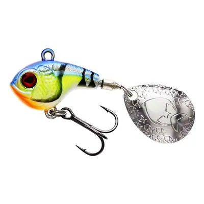 Westin nástraha dropbite spin tail jig chartreuse blue craw - 3,4 cm 17 g