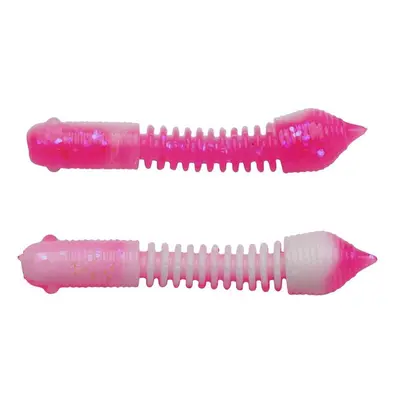 Berkley gumová nástraha powerbait power pillar pink white - 5,5 cm 10 ks