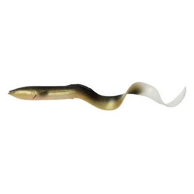 Savage gear gumová nástraha 3d real eel bulk dirty eel - 15 cm 12 g