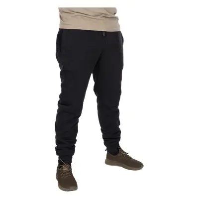 Fox tepláky collection sherpa jogger black/orange - l