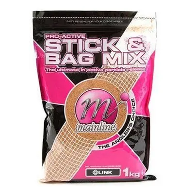 Mainline vnadící směs pro-active stick and bag mix the link 1 kg