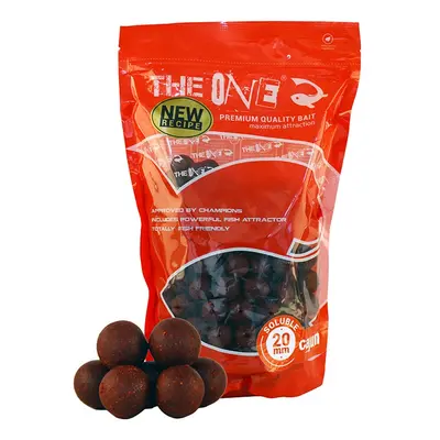 The one boilies rozpustné red soluble jahoda kořeněná klobása 1 kg - 20 mm