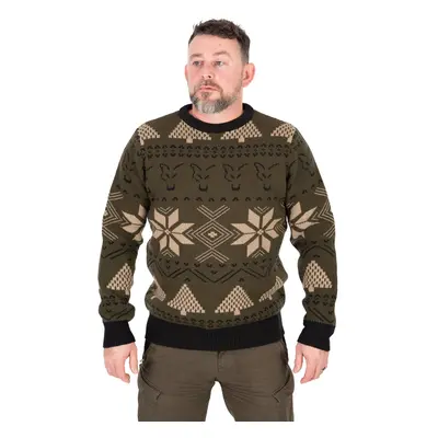 Fox svetr festive jumper - xxxl