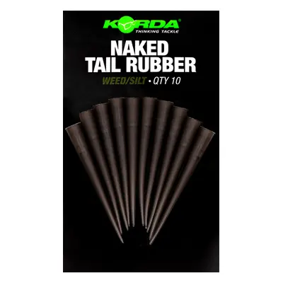 Korda převleky naked tail rubber - weed/silt