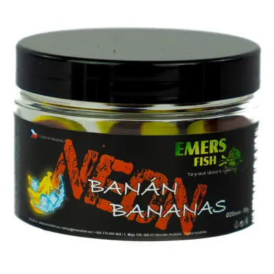 Emersfish boilie neonky banán bananas 50 g - 16 mm