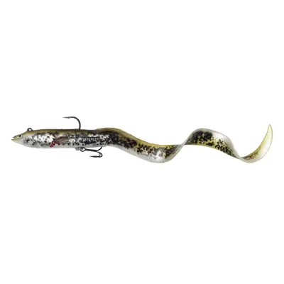 Savage gear gumová nástraha 4d real eel olive pearl php-20 cm 38 g