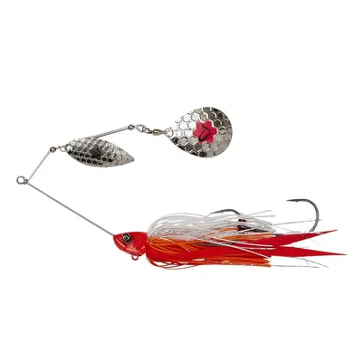 Savage gear třpytka da bush spinnerbait sinking red head silver - 14 cm 21 g