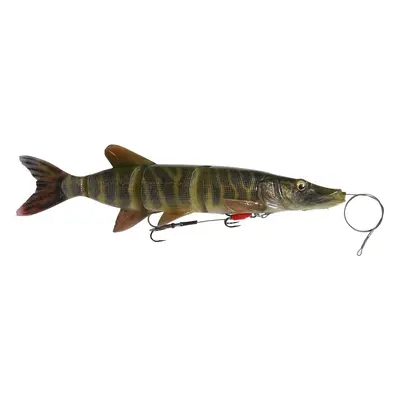 Savage gear gumová nástraha 4d line thru pike striped pike-25 cm 110 g