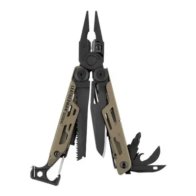 Leatherman multifunkční kleště signal coyote tan