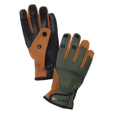 Prologic rukavice neoprene grip glove green black - xl