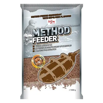 Carp zoom krmítková směs method feeder groundbaits 1 kg - tygří ořech čokokaramel