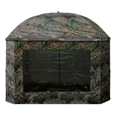 Suretti deštník s bočnicí full cover 2man camo 3,2 m + set na podporu deštníku