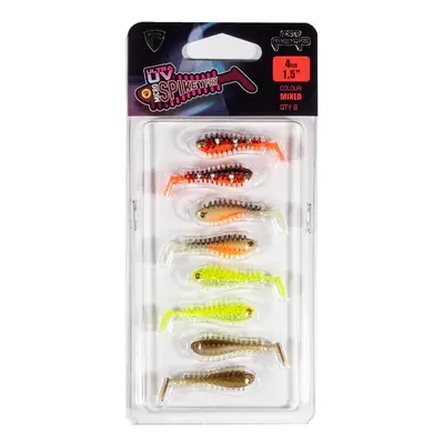 Fox rage gumová nástraha micro spikey mixed colour lure pack 4 cm