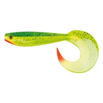 Fox rage gumová nástraha new pro grub colours uv lemon tiger-16 cm