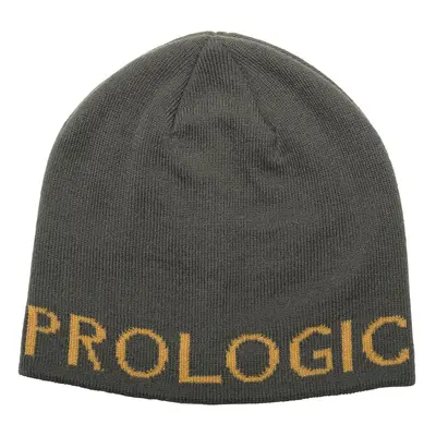 Prologic čepice bivy logo beanie one size rifle green orange