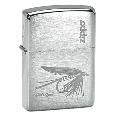 Zippo benzínový zapalovač tom´s quill broušený