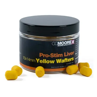 Cc moore vyvážené boilie dumbels wafters pro-stim liver yellow 10x15 mm