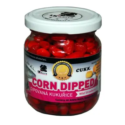 Lk baits dipovaná kukuřice 220 ml-wild strawberry