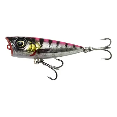 Savage gear wobler 3d minnow popper pink barracuda php - 4,3 cm 4 g