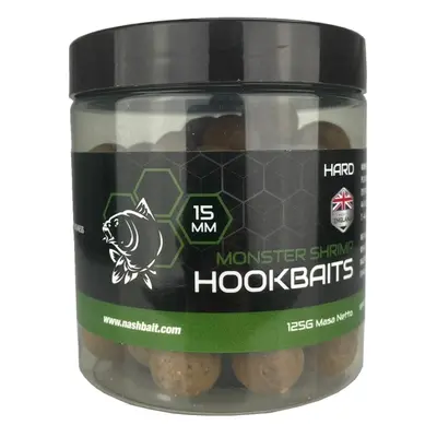 Nash tvrzené boilie hard hookbaits monster shrimp - 175 g 24 mm