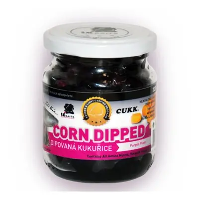 Lk baits dipovaná kukuřice 220 ml-purple plum