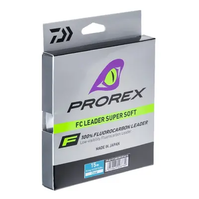 Daiwa vlasec prorex fluocarbon návazcový čirá-průměr 0,14 mm / nosnost 1,6 kg / návin 50 m