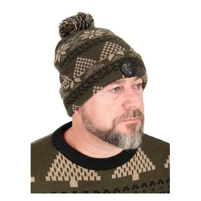 Fox čepice festive bobble hat