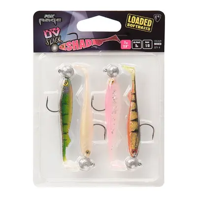 Fox rage gumová nástraha uv slick shad loaded - 11 cm 10 g