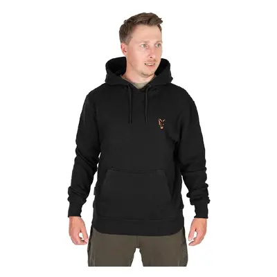 Fox mikina collection hoody black orange - xxl