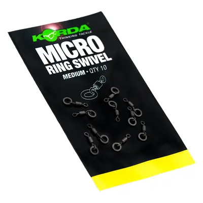 Korda obratlík s koružkem micro rig swivel medium