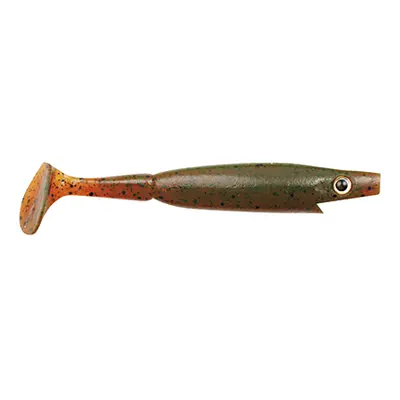 Strike pro gumová nástraha piglet shad motor oil pepper-10 cm 7 g